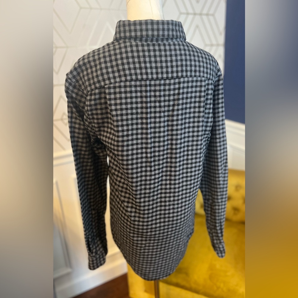 Men’s Small Goodfellow Plaid Button Down Long Sleeve Shirt - Picture 7 of 9